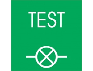 RATING PLATE GREEN TEST