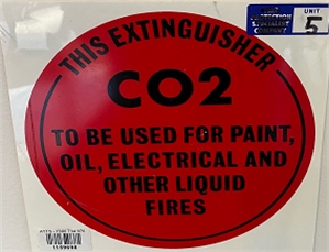 CO2 DECAL